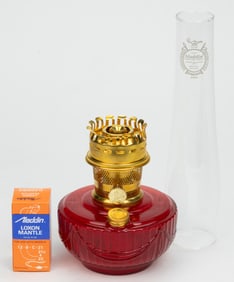 ALADDIN LINCOLN DRAPE KNIGHTS LIMITED KEROSENE SHELF LAMP