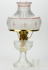 ALADDIN SHORT LINCOLN DRAPE REPRODUCTION KEROSENE STAND LAMP