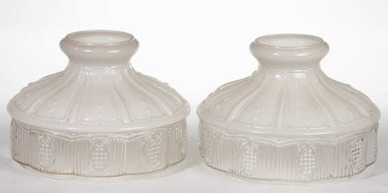 ALADDIN MODEL NO. 501-9 TABLE LAMP SHADES, PAIR