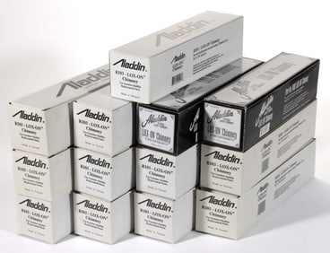 ASSORTED ALADDIN LOX-ON NO. R103 CHIMNEYS, LOT OF 13