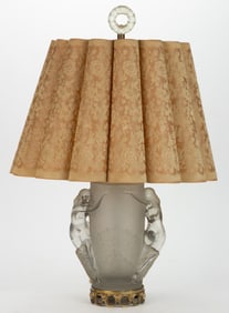 ALADDIN MODEL G-163 DOUBLE NUDES ELECTRIC TABLE VASE LAMP