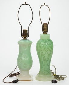 ALADDIN MODEL NO. G46 AND G141 ELECTRIC TABLE LAMPS, LOT OF TWO