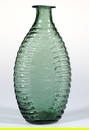 UNIQUE NEW ENGLAND EMBOSSED "SODA" FLASK-FORM BOTTLE