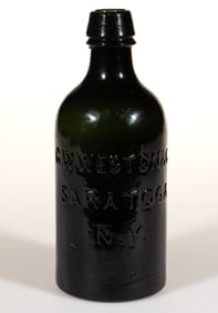 G.W. WESTON, SARATOGA, NEW YORK MINERAL WATER / SODA BOTTLE
