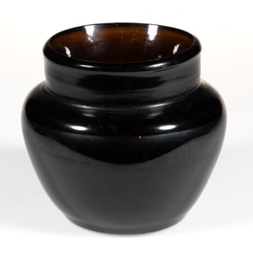 FREE-BLOWN OPEN SUGAR BOWL