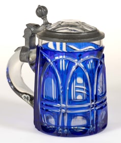 CUT OVERLAY ARCH AND PUNTY STEIN