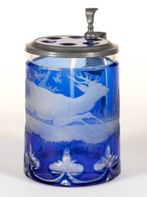 PICTORIAL CUT OVERLAY STEIN