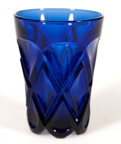 PRESSED MITERED DIAMOND TUMBLER