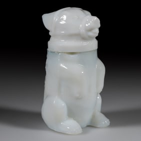 PRESSED MUZZLED BEAR SMALL-SIZE JAR