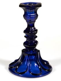PRESSED HEXAGONAL SOCKET AND LOOP CANDLESTICK