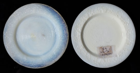 LEE/ROSE NO. 89 CUP PLATES, LOT OF TWO