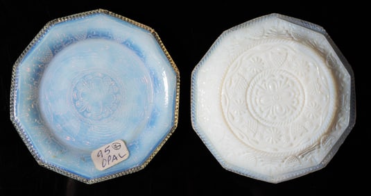 LEE/ROSE NO. 95 CUP PLATES, LOT OF TWO