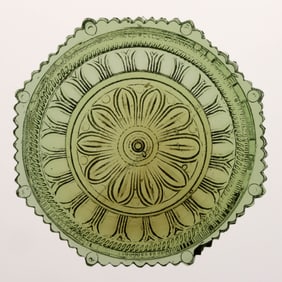 LEE/ROSE NO. 196 PRESSED CUP PLATE