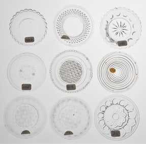 LEE/ROSE WITHIN NO. 342 - 416 CUP PLATES, LOT OF 25