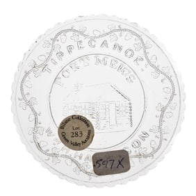 LEE/ROSE NO. 597-X CUP PLATE