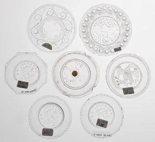 LEE/ROSE WITHIN NO. 662 - 680-E CUP PLATES, LOT OF 15