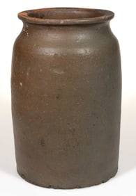 STAMPED "D. H. HENKEL.", PAGE CO., SHENANDOAH VALLEY OF VIRGINIA STONEWARE JAR