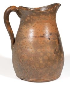 SHENANDOAH VALLEY OF VIRGINIA DECORATED STONEWARE PITCHER