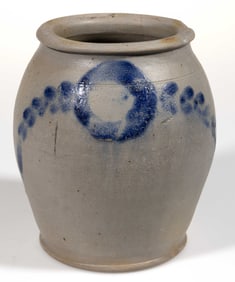 IMPORTANT THOMAS VALENTINE, AFRICAN-AMERICAN POTTER ATTRIBUTED, STAMPED "HUGH SMITH & CO",