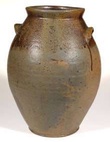 JOHN SWANN ATTRIBUTED, ALEXANDRIA, VIRGINIA STONEWARE JAR
