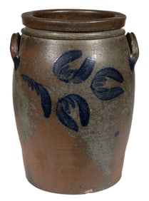 SOMERSET CO., PENNSYLVANIA DECORATED STONEWARE JAR
