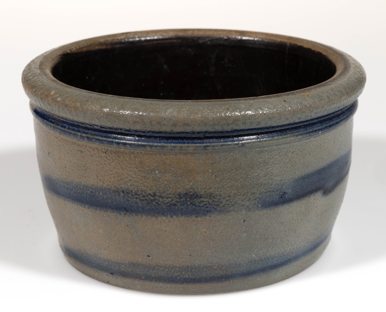 WESTERN PENNSYLVANIA DECORATED BUTTER CROCK (1 of 5)