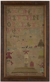 SCOTTISH PICTORIAL NEEDLEWORK SAMPLER