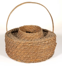 MID-ATLANTIC COILED-RYE GATHERING BASKET