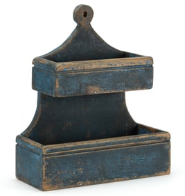 AMERICAN PAINTED PINE WALL BOX