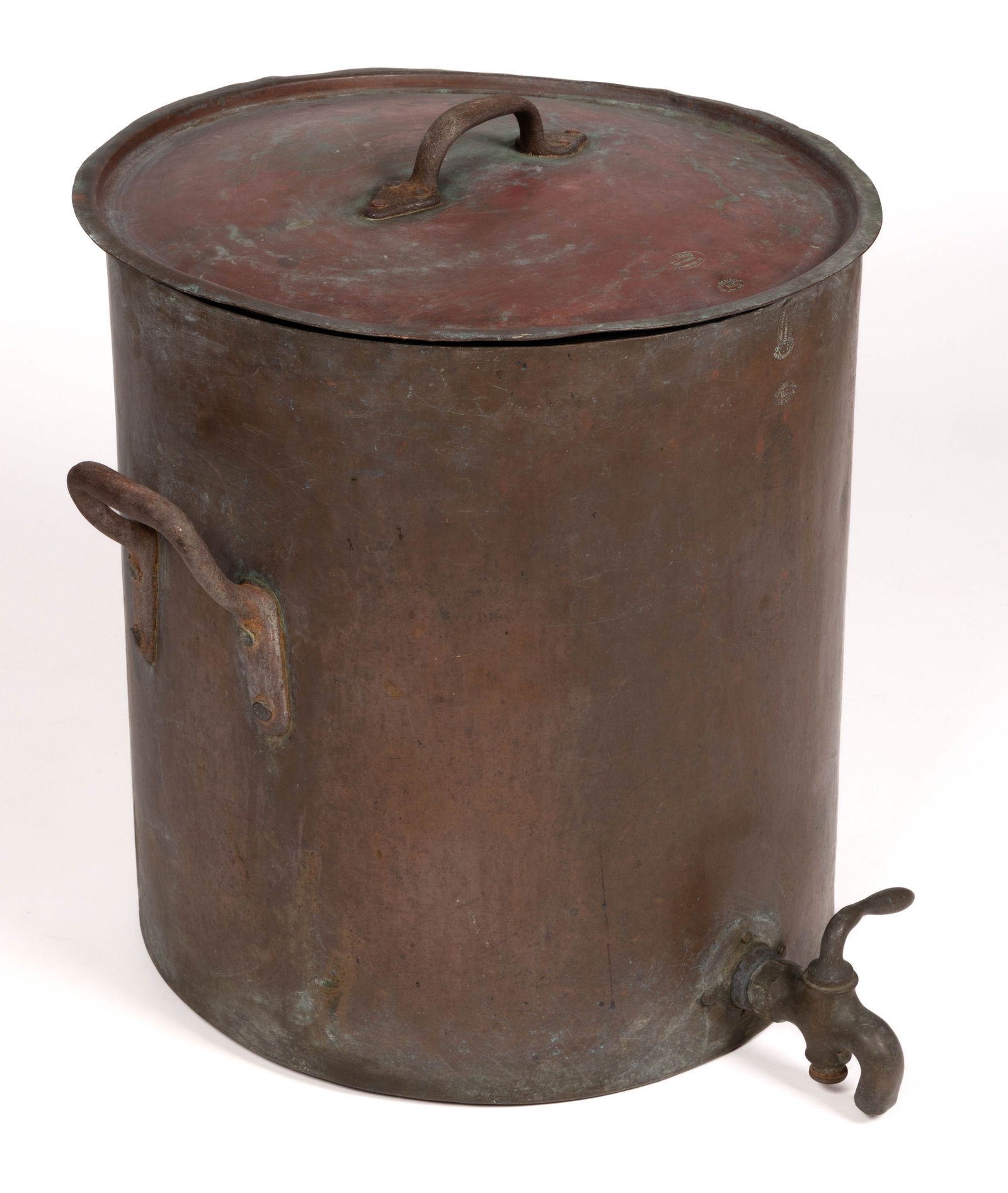 WASHINGTON, DC RETAILED OVERSIZED COPPER WATER COOLER / POT (1 of 5)