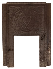 PENNSYLVANIA OR MARYLAND CAST-IRON STOVE PLATE
