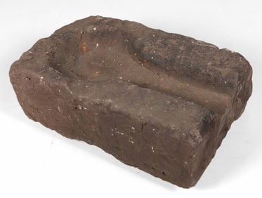 PENNSYLVANIA CARVED STONE ARCHITECTURAL SPILL BOX
