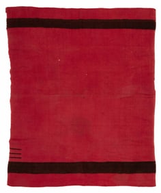 HUDSON'S BAY ATTRIBUTED 3 POINT WOOL BLANKET