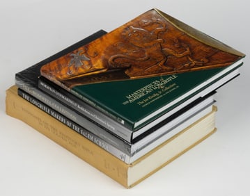 KENTUCKY RIFLES AND RELATED FIREARMS REFERENCE VOLUMES, LOT OF FIVE
