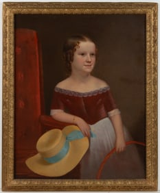 AMERICAN SCHOOL (19TH CENTURY) PORTRAIT OF A CHILD