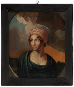 AMERICAN SCHOOL (19TH CENTURY) PORTRAIT OF A LADY