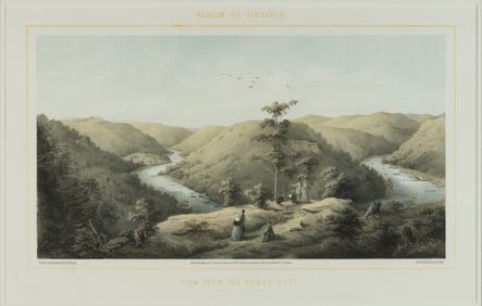 EDWARD BEYER (GERMAN / AMERICAN, 1820-1865) "ALBUM OF VIRGINIA" PRINT