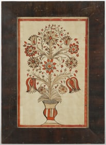 PENNSYLVANIA FOLK ART FRAKTUR DRAWING