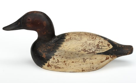 MASON PREMIER GRADE CANVASBACK DRAKE DECOY