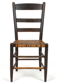 HIGHLAND CO., VIRGINIA, ATTRIBUTED, PAINTED FANCY CHAIR