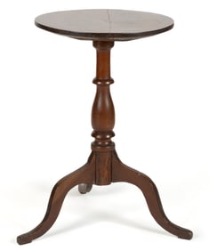 VIRGINIA CHIPPENDALE CHERRY CANDLESTAND