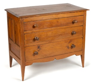NORTH CAROLINA YELLOW PINE DIMINUTIVE CHEST OF DRAWERS