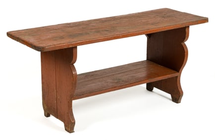 SOUTHERN PAINTED YELLOW PINE BENCH