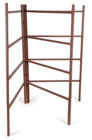 SOUTHERN RED-PAINTED DRYING RACK