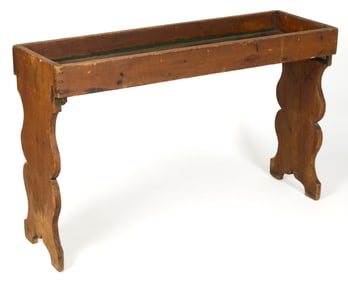 MID-ATLANTIC POPLAR AND PINE BUCKET BENCH / DRY SINK