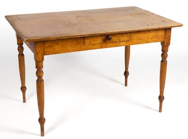 AMERICAN POPLAR WORK TABLE