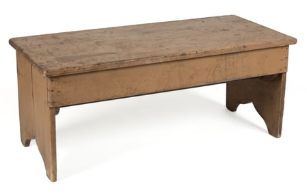 AMERICAN COUNTRY PAINTED PINE BENCH