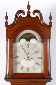 CALEB DAVIS (WOODSTOCK, SHENANDOAH VALLEY OF VIRGINIA, 1769-1834), ATTRIBUTED, INLAID CHERRY