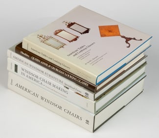 ASSORTED FURNITURE REFERENCE VOLUMES, LOT OF FIVE