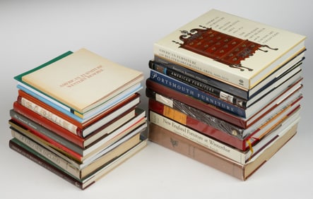 AMERICAN FURNITURE REFERENCE VOLUMES AND JOURNALS, LOT OF 24